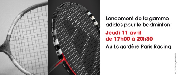 adidas badminton conf presse 11 avril